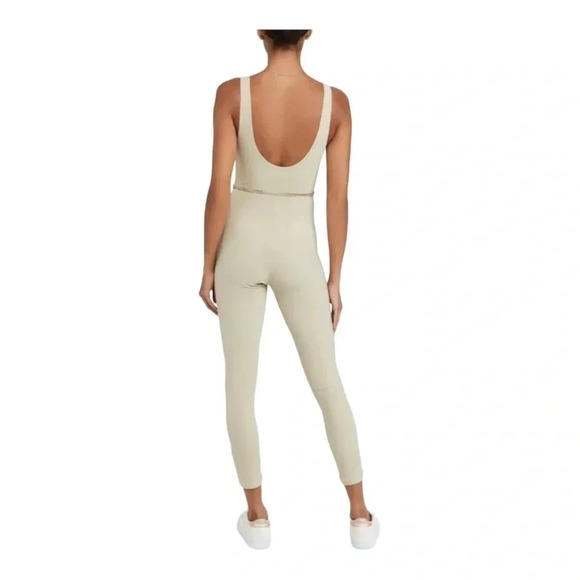 1356. REVOLVE WE WORE WHAT SCOOP JUMPSUIT RIBBED COMES WITH METAL BELT MEDIUM - Picture 2 of 12
